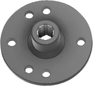 Foto do produto Flange 136,2mm X 45mm X 1" - 6 estrias