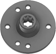 Foto do produto Flange 136,2mm X 45mm X 1.1/8" - 8 estrias