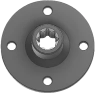 Foto do produto Flange 117,5mm X 45mm X 1.1/8" - 8 estrias