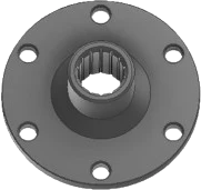 Foto do produto Flange 100mm X 58mm X 1.1/4" - 14 estrias